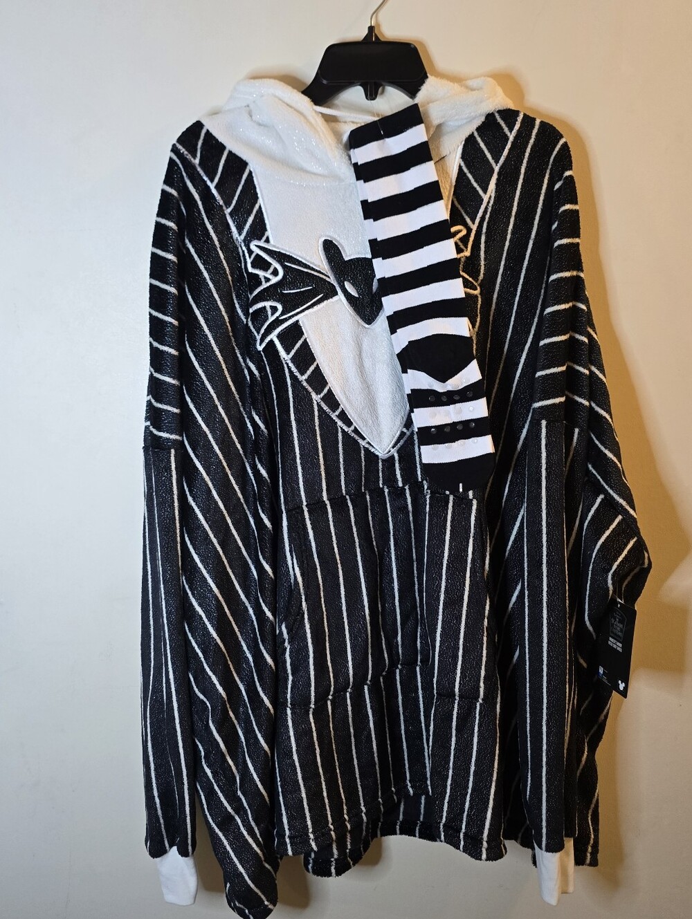 NWT Disney’s Nightmare Before Christmas Jack Sleep Dress/Lounger With Socks L